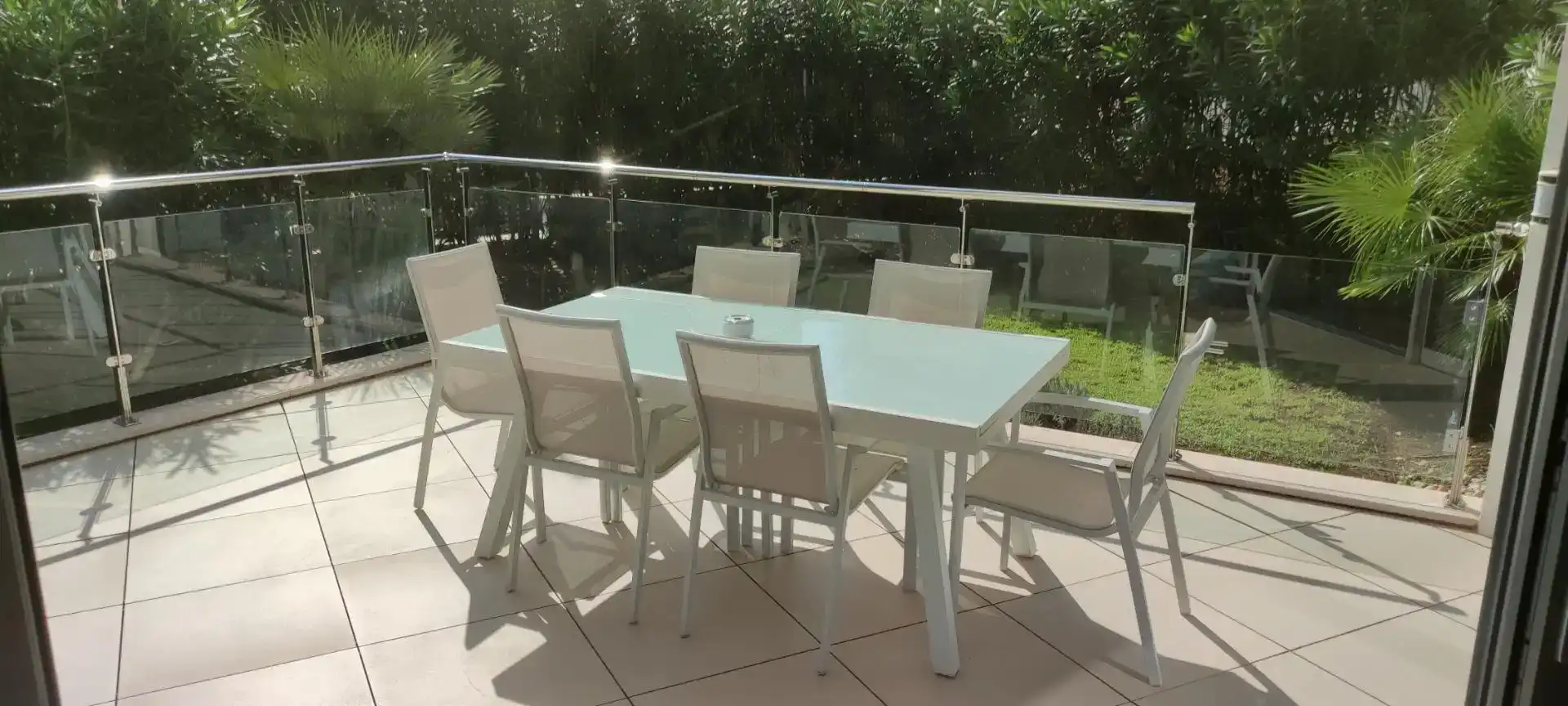 Terraza de Casa adosada en venta en Marbella con Aire acondicionado, Piscina y Balcón