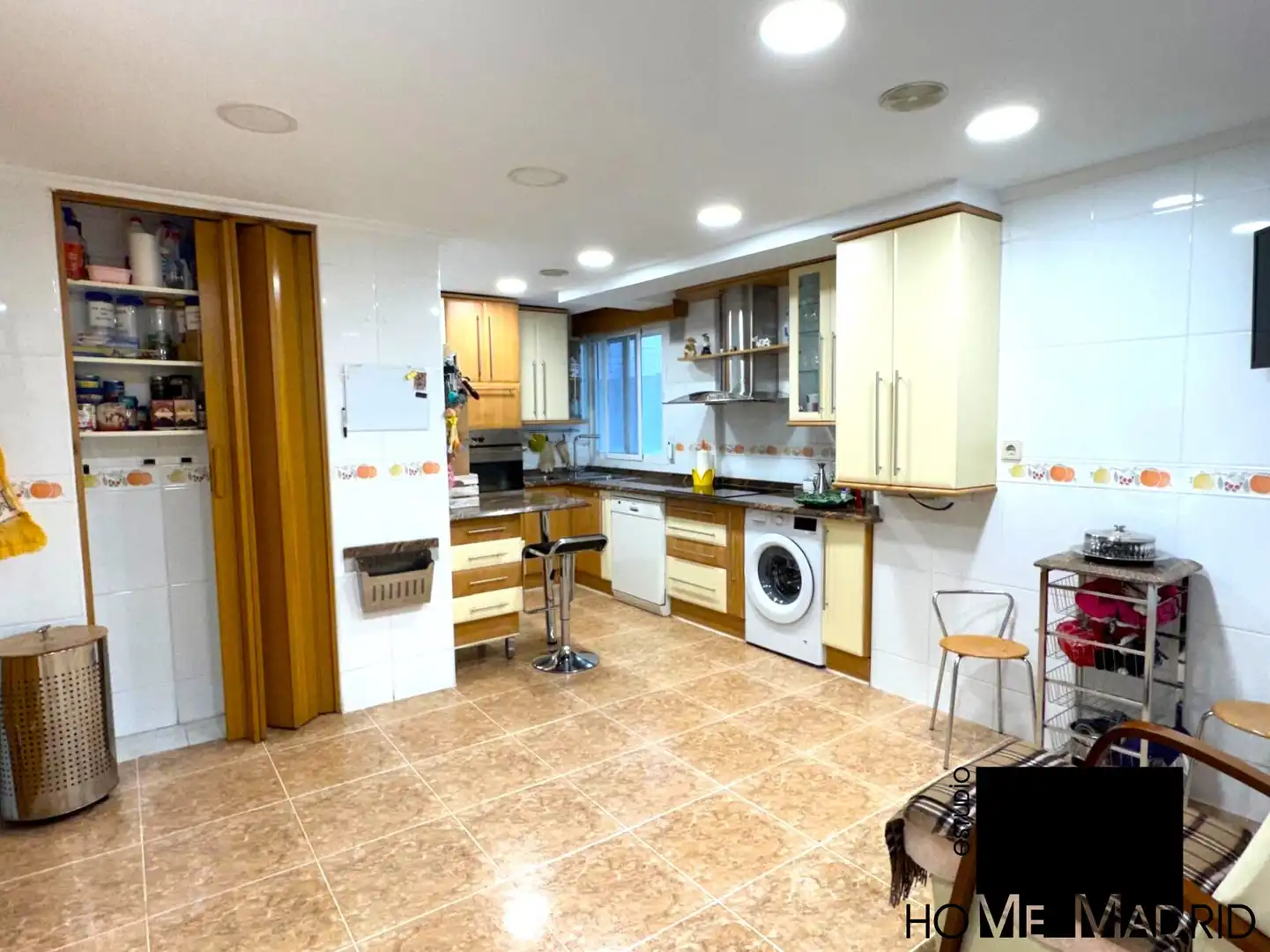 Kitchen of Flat for sale in Palencia  with Heating, Parquet flooring and Storage room
