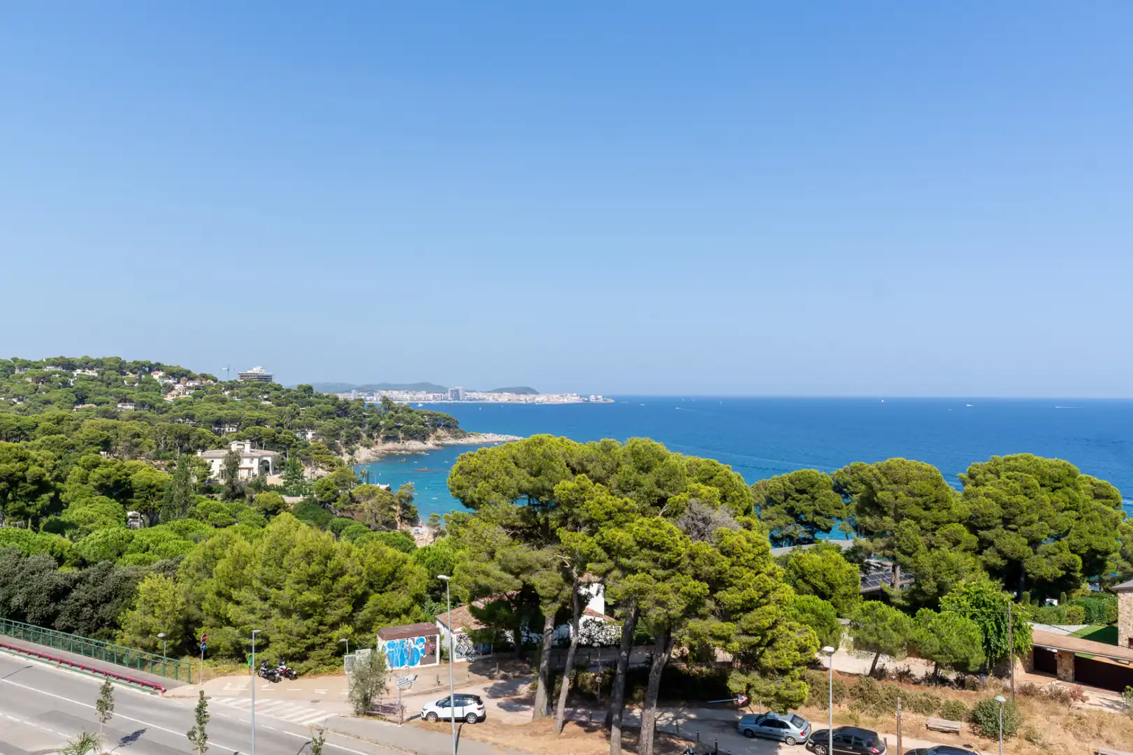 Vista exterior de Apartament en venda en Calonge i Sant Antoni amb Aire condicionat, Calefacció i Piscina comunitària