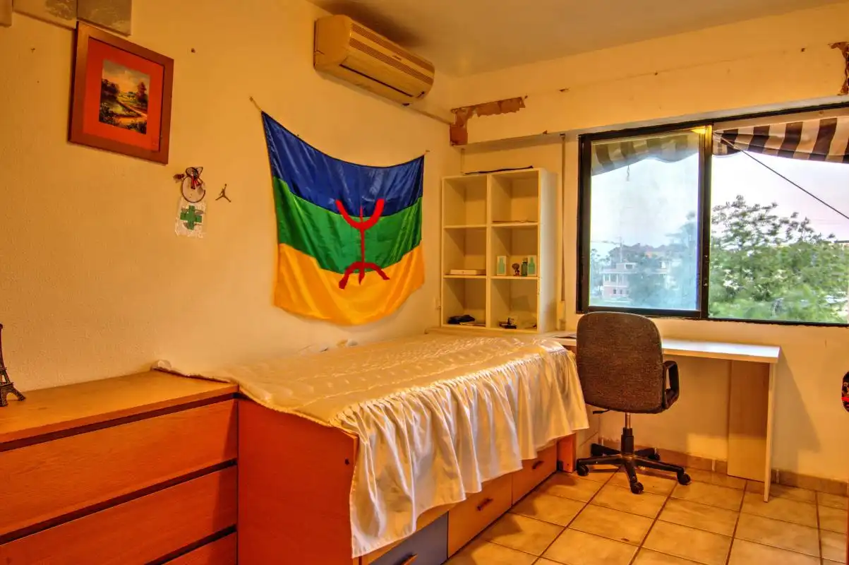 Dormitori de Casa adosada en venda en San Vicente del Raspeig / Sant Vicent del Raspeig amb Aire condicionat, Calefacció i Jardí privat