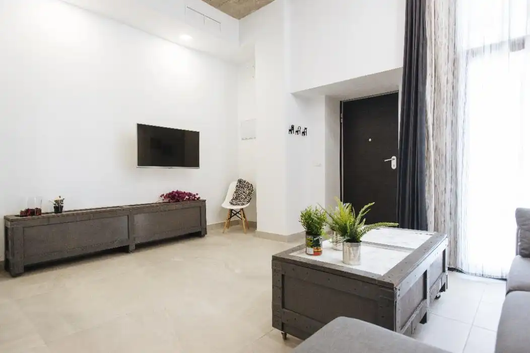 Sala de estar de Planta baja de alquiler en Sevilla con Amueblado