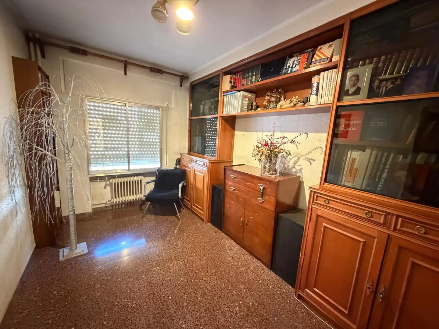 Living room of Flat for sale in Lleida  with Air Conditioner, Heating and Furnished