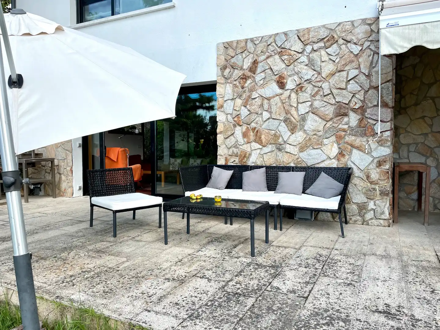 Terraza de Casa o chalet de alquiler en Cangas  con Jardín privado, Parquet y Terraza