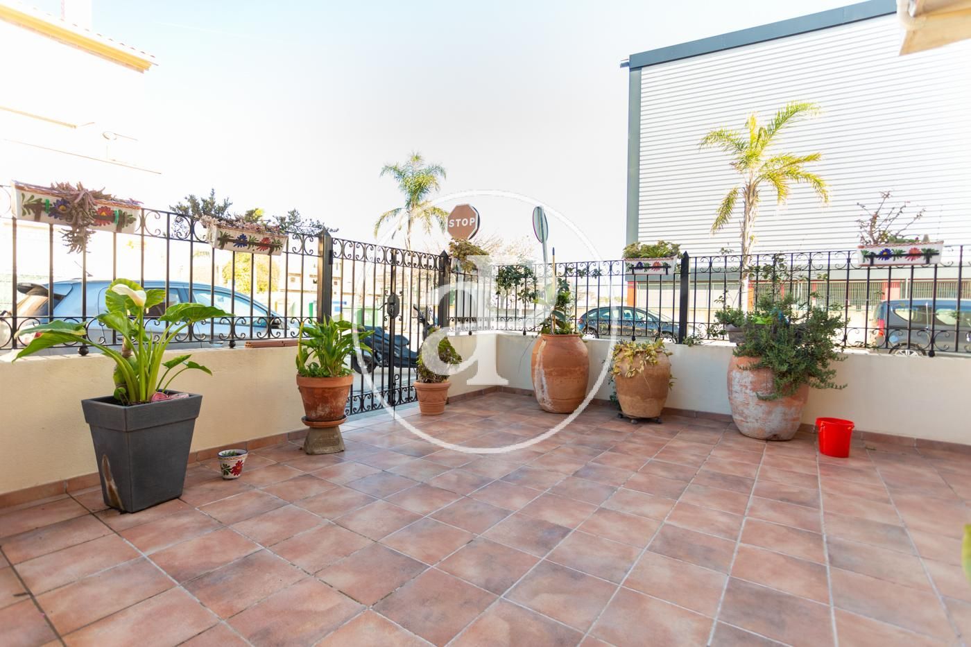 Terrace of Single-family semi-detached for sale in Alginet  with Air Conditioner, Heating and Private garden