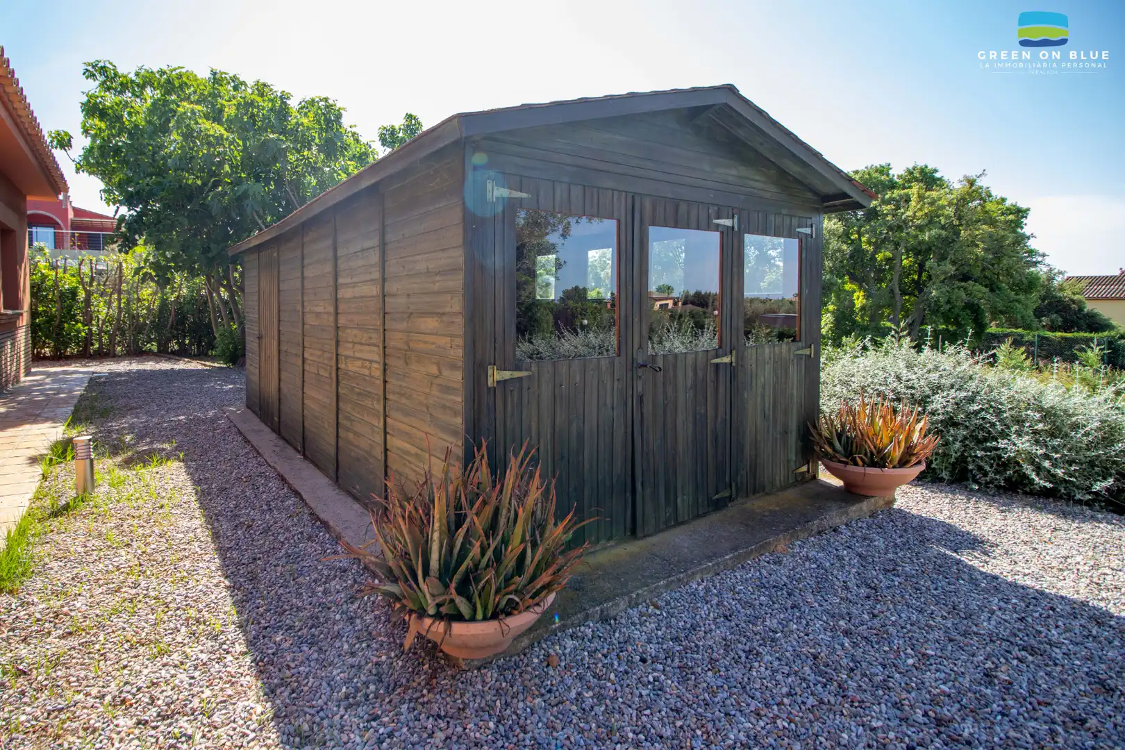 Jardín de Casa o chalet en venta en Peralada con Aire acondicionado, Calefacción y Jardín privado