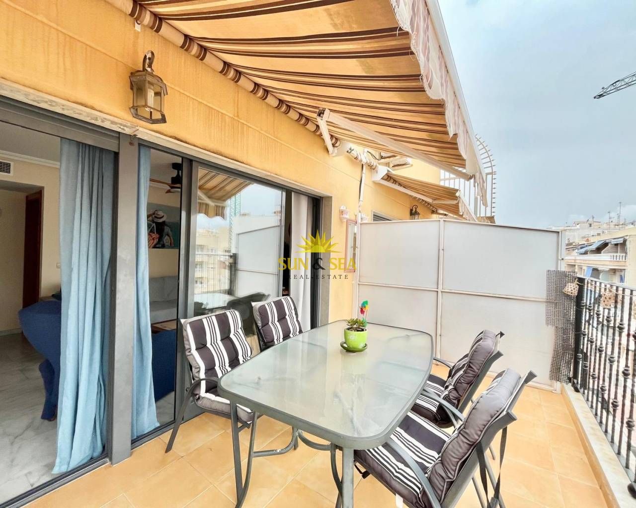 Terrace of Attic to rent in Torrevieja  with Air Conditioner, Heating and Terrace
