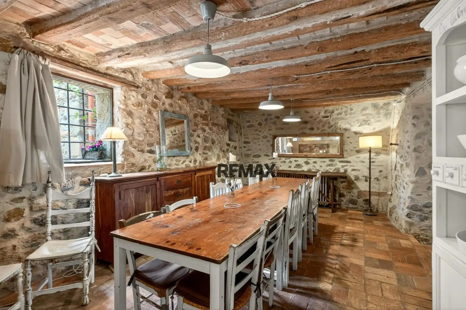 Esszimmer von Haus oder Chalet zum Verkauf in Esponellà mit Heizung, Privatgarten und Terrasse