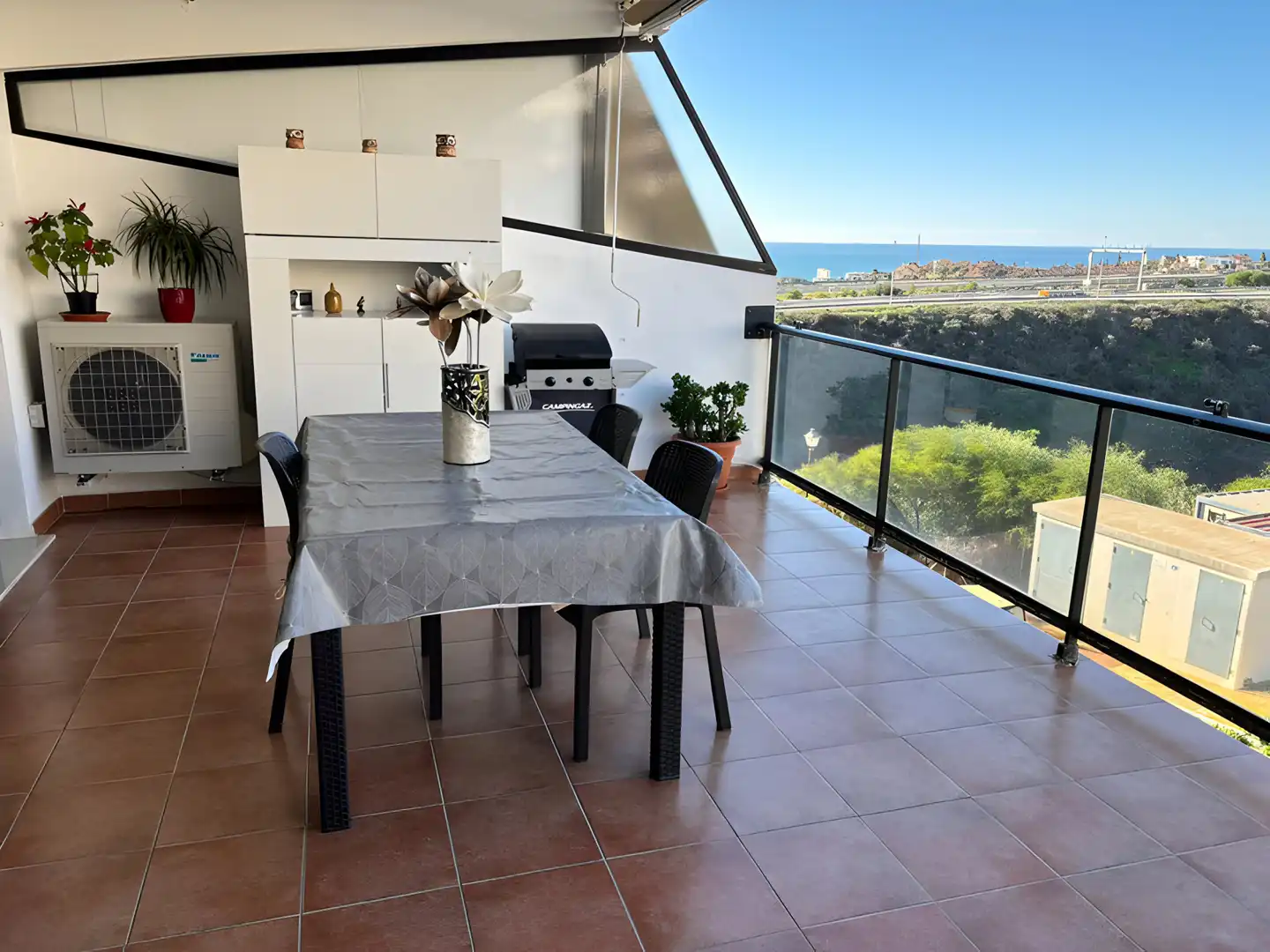 Terraza de Planta baja en venta en Mijas con Aire acondicionado, Terraza y Trastero