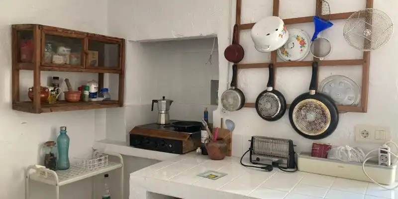 Cocina de Finca rústica en venta en Pegalajar con Terraza, Trastero y Amueblado