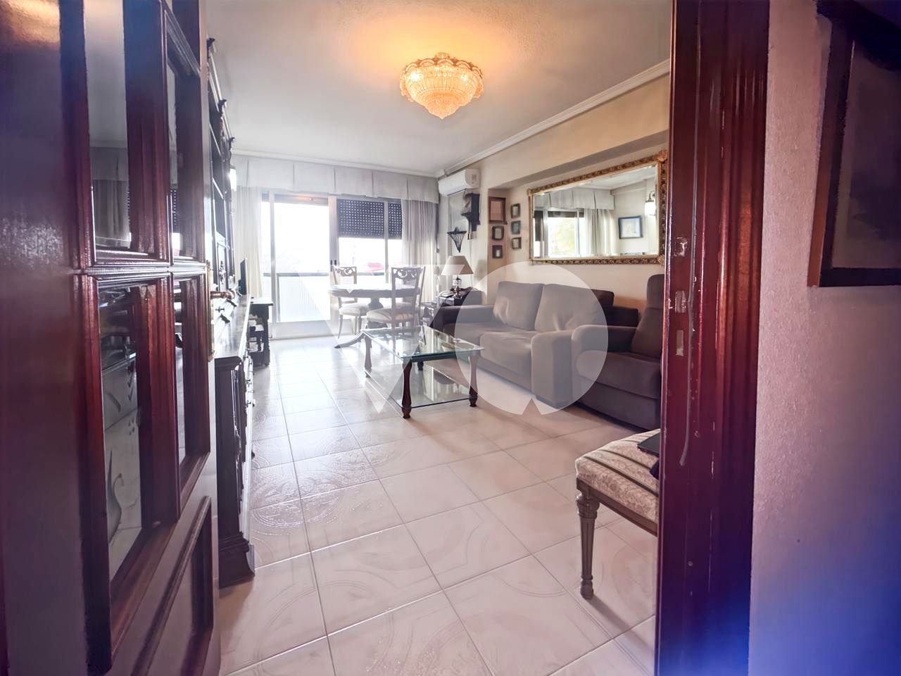 Sala d'estar de Pis en venda en  Madrid Capital amb Aire condicionat, Calefacció i Terrassa