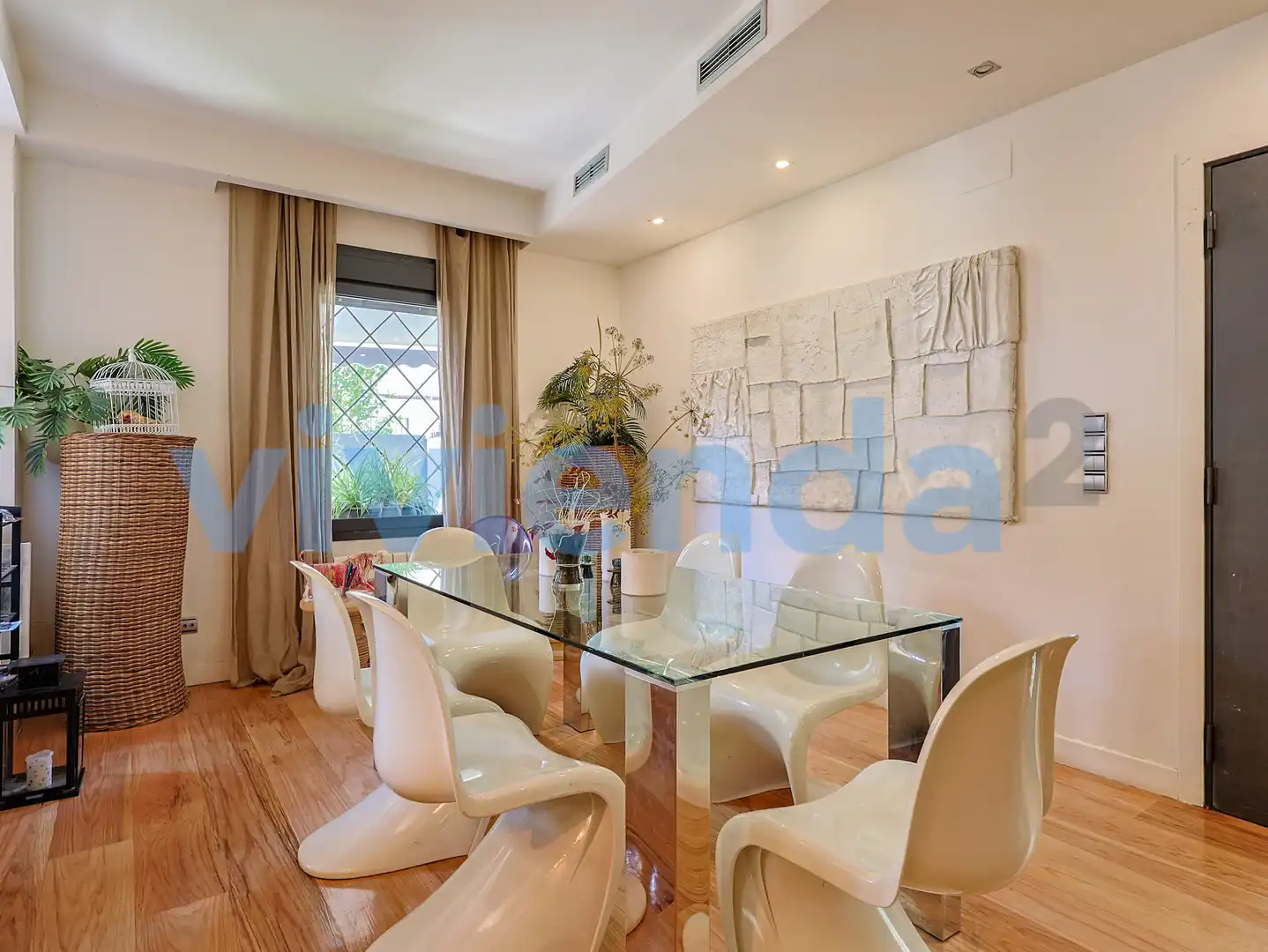 Esszimmer von Haus oder Chalet zur Miete in Madrid mit Heizung, Terrasse und Abstellraum