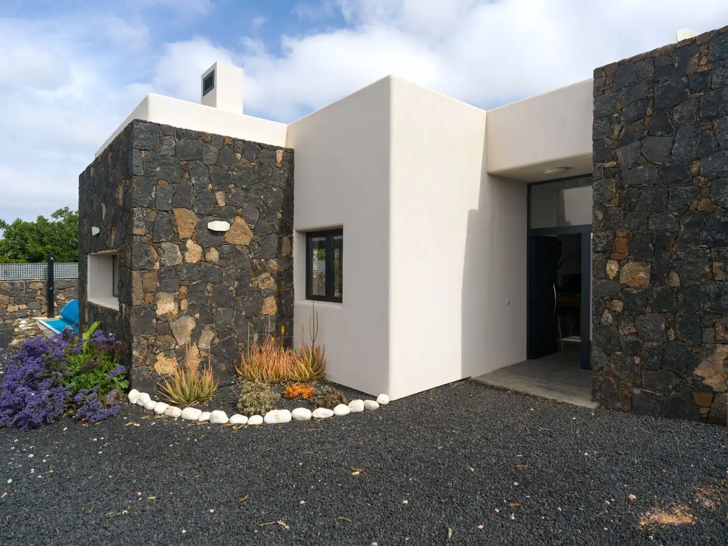 Vista exterior de Casa o chalet en venta en La Oliva con Jardín privado, Terraza y Trastero