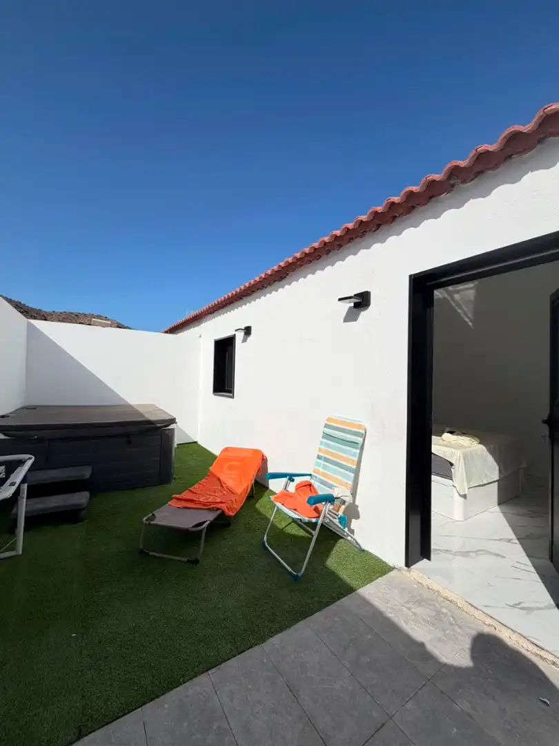 Terrace of Houses for rent in Mogán  with Air Conditioner, Private garden and Terrace
