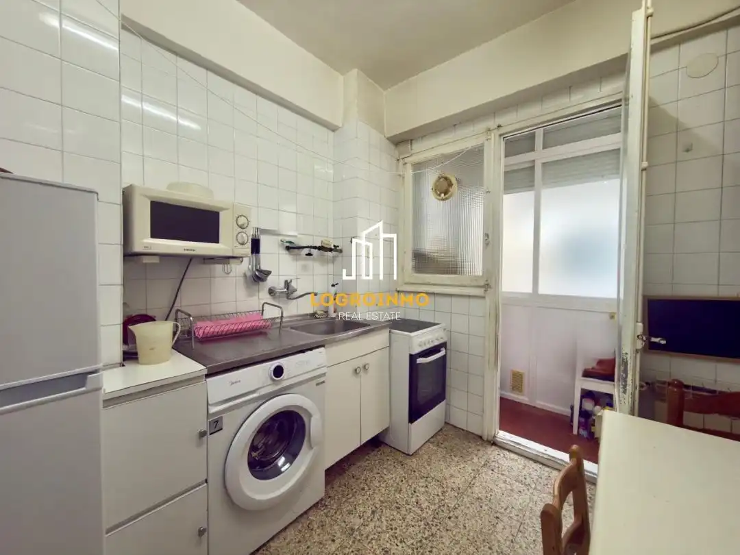 Cocina de Piso en venta en  Logroño con Calefacción, Amueblado y Balcón
