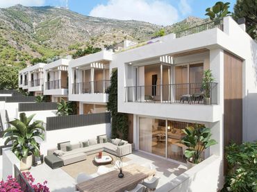 Adossat amb piscina en venda a Mijas pueblo