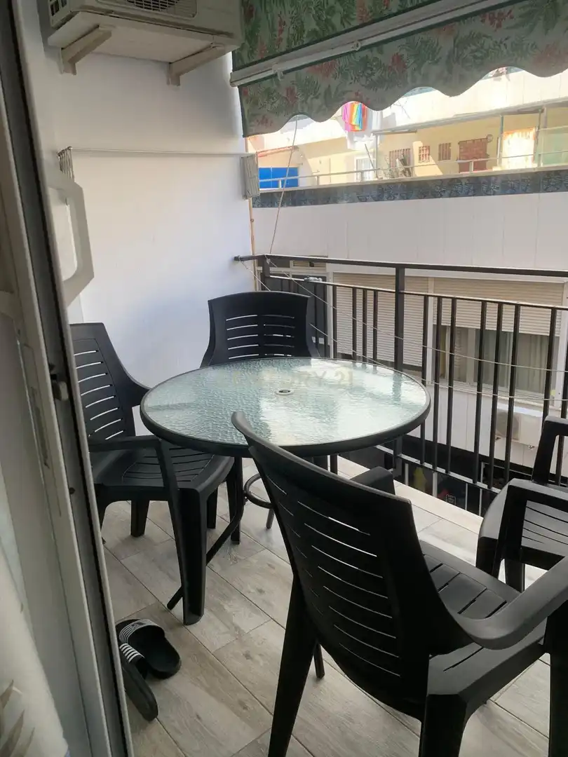 Terrace of Flat for sale in Torremolinos  with Air Conditioner, Private garden and Storage room
