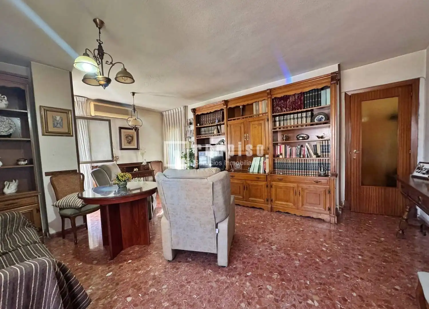 Sala de estar de Piso en venta en Murcia con Aire acondicionado, Trastero y Amueblado
