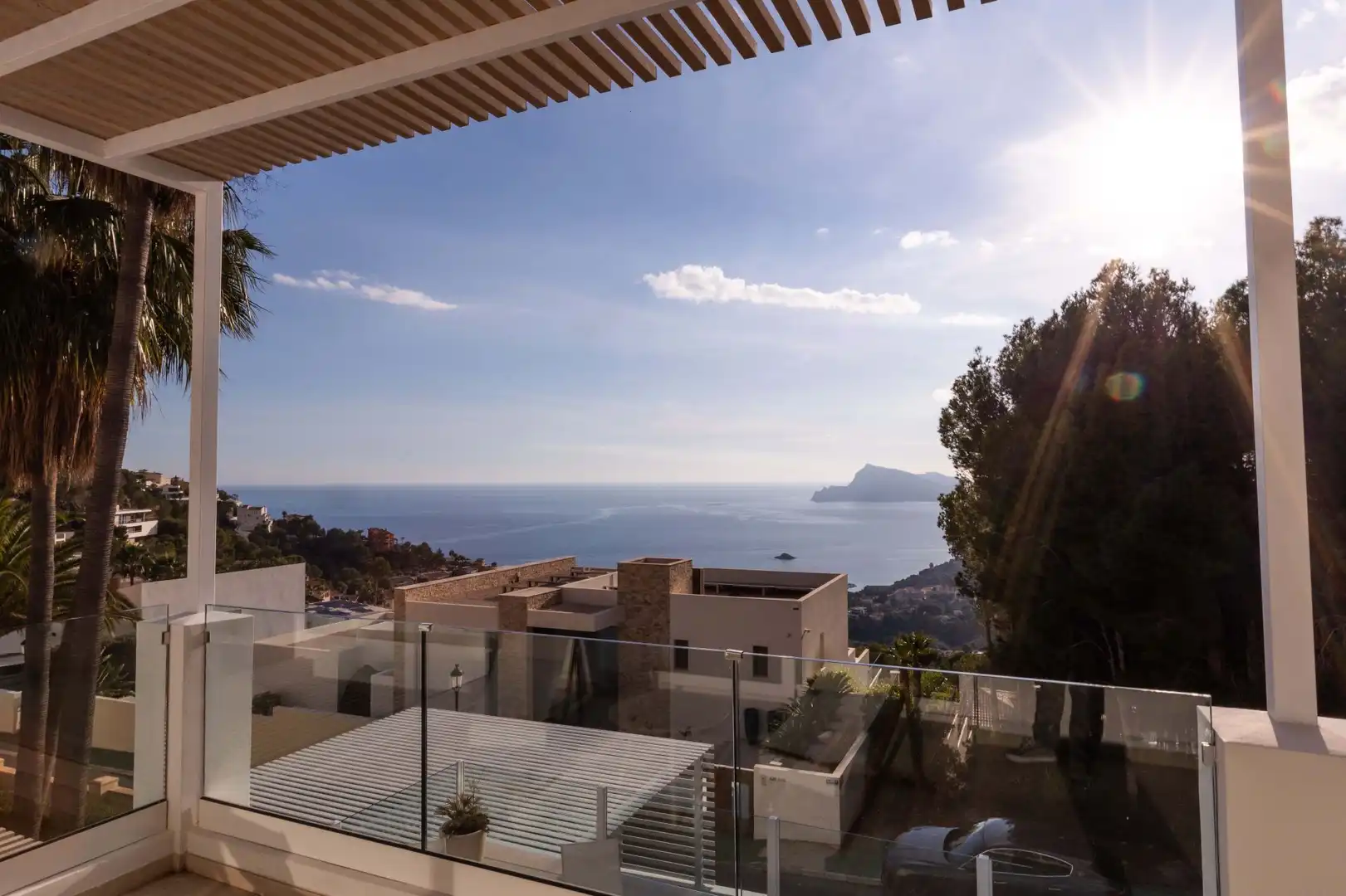 Terraza de Casa o chalet en venta en Altea con Aire acondicionado, Calefacción y Jardín privado