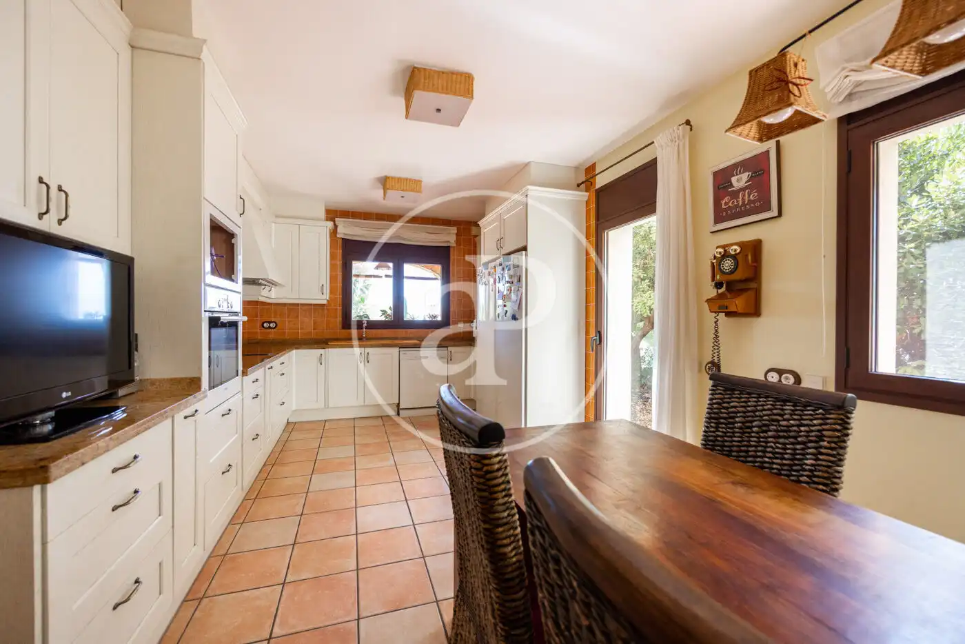 Cocina de Casa o chalet en venta en Argentona con Aire acondicionado, Calefacción y Jardín privado