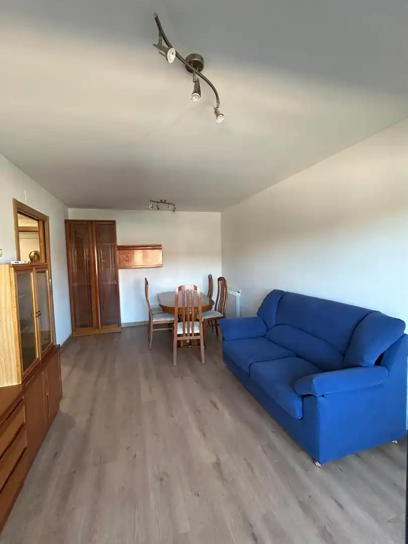 Sala d'estar de Pis de lloguer en Almenar amb Calefacció, Parquet i Terrassa