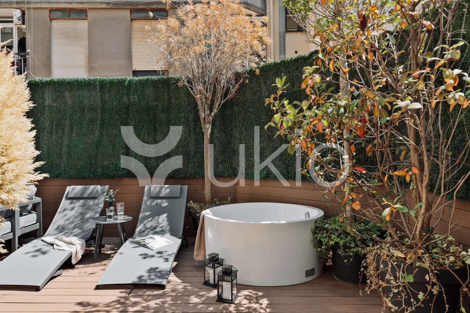 Terrace of Apartments for rent in Barcelona  with Air Conditioner, Heating and Terrace