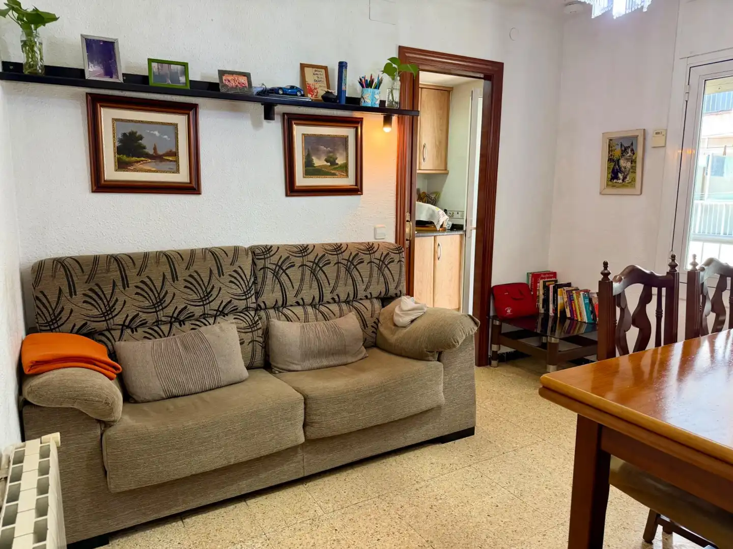Sala de estar de Piso en venta en Mataró