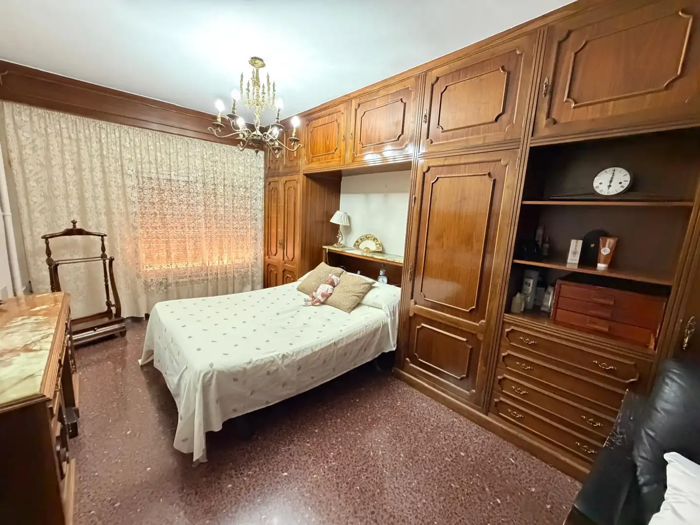 Bedroom of Flat for sale in Lleida  with Air Conditioner, Heating and Furnished