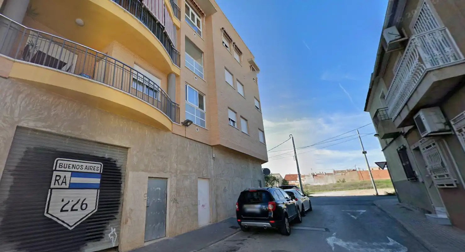 Vista exterior de Piso en venta en Murcia