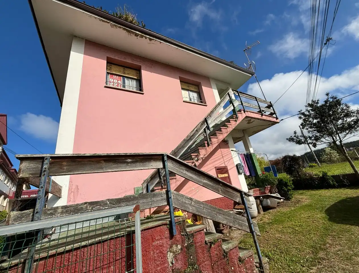 Vista exterior de Casa o chalet en venta en Carreño con Jardín privado y Terraza