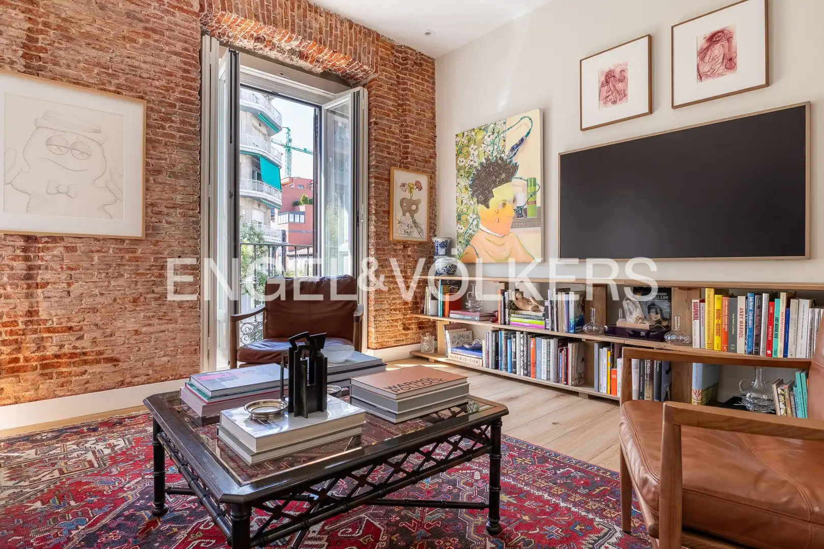 Sala de estar de Piso en venta en Madrid con Aire acondicionado, Calefacción y Balcón