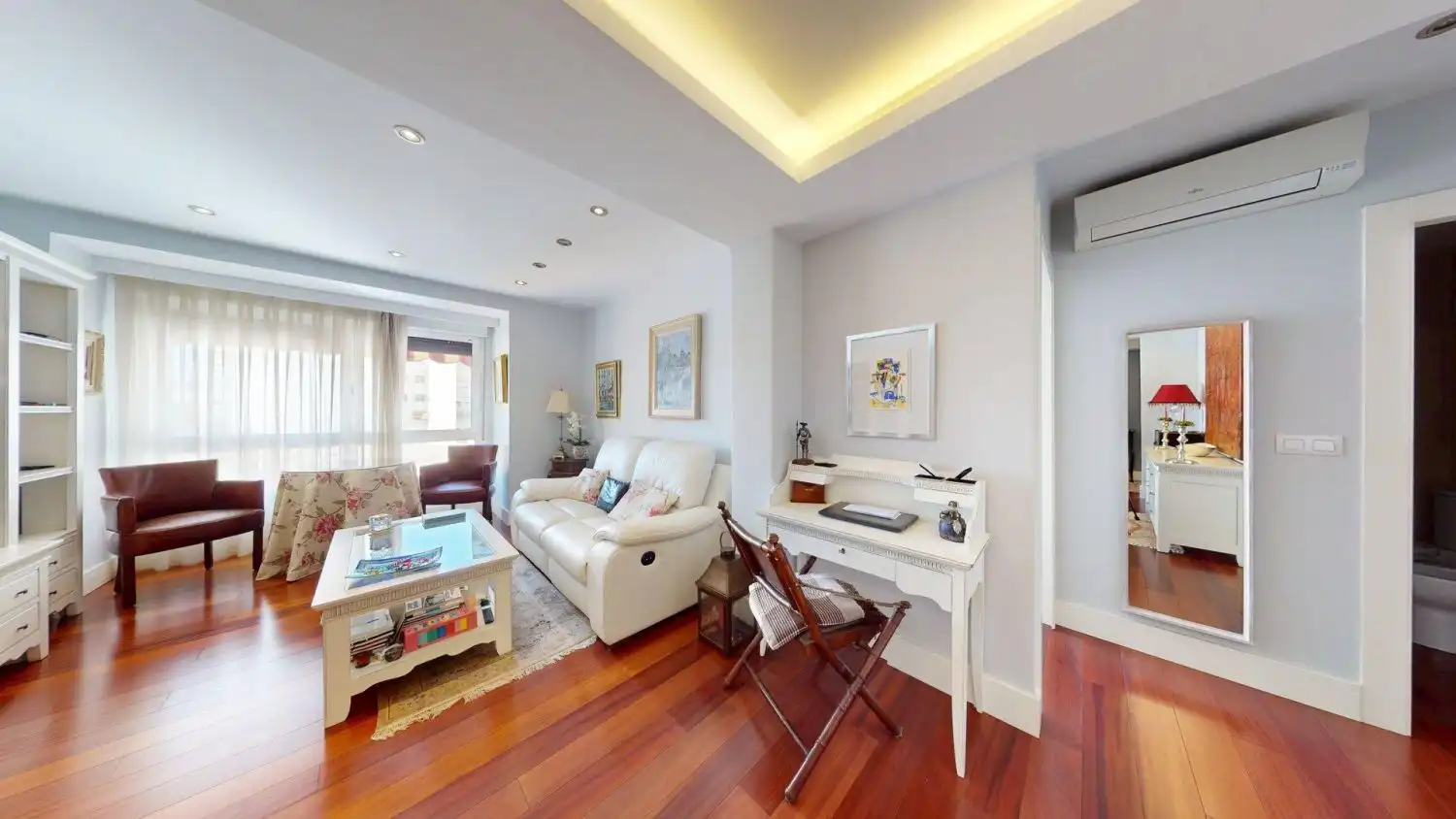Wohnzimmer von Wohnung zum Verkauf in Alicante / Alacant mit Klimaanlage, Heizung und Balkon