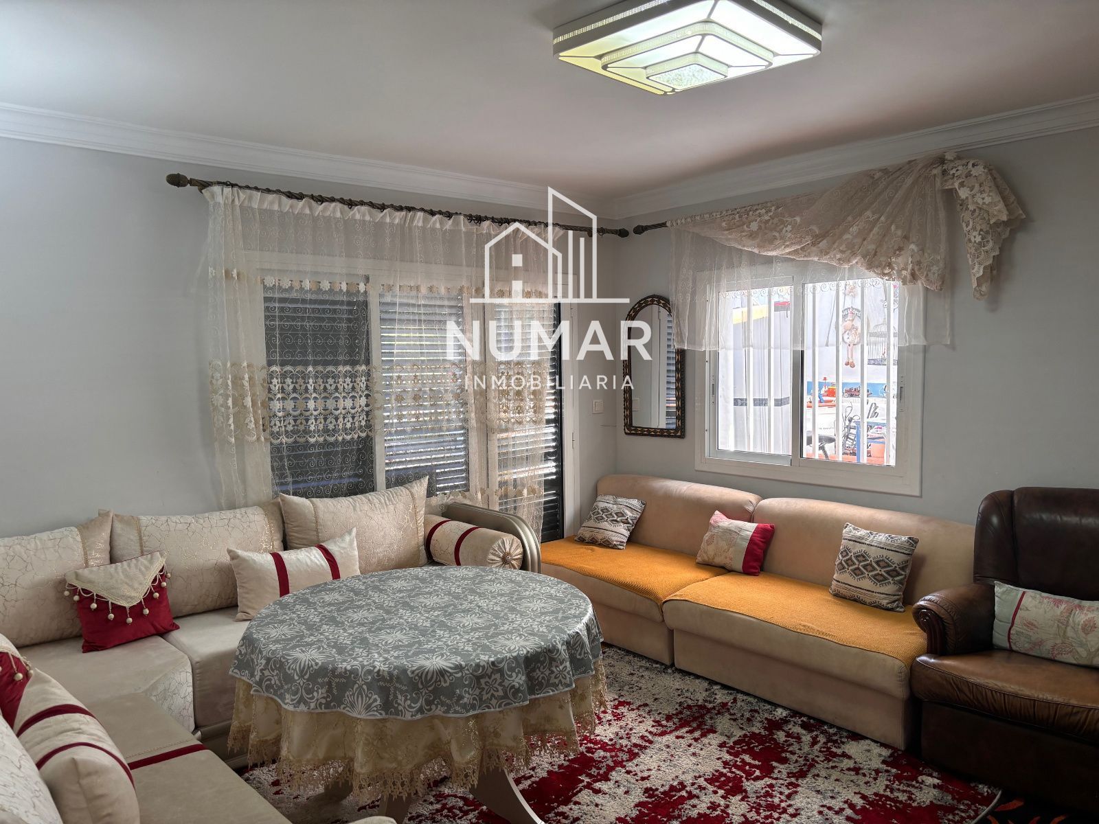 Living room of Flat for sale in Mataró  with Terrace, Storage room and Balcony
