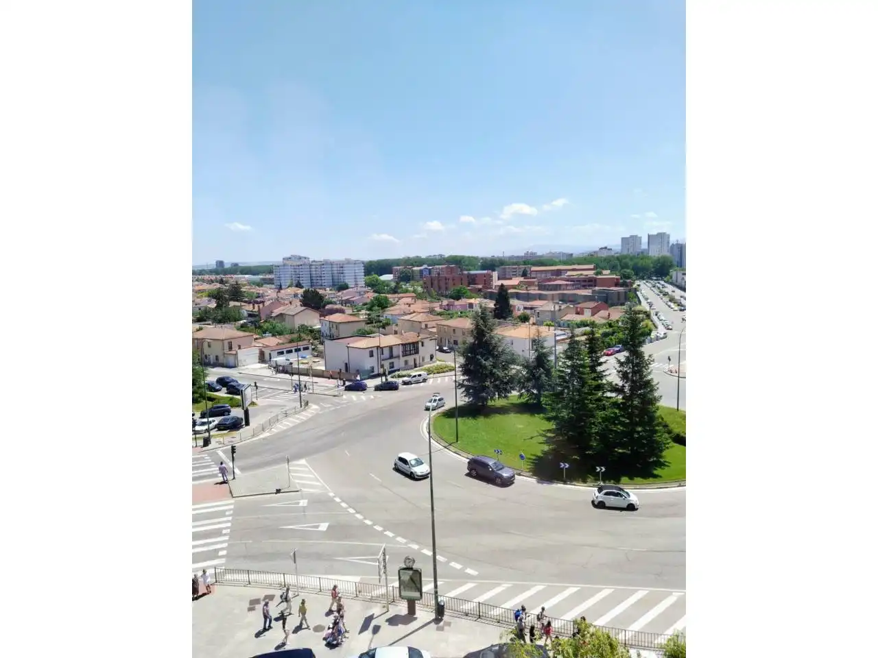 Exterior view of Flat for rent in Burgos  with Heating, Parquet flooring and Terrace