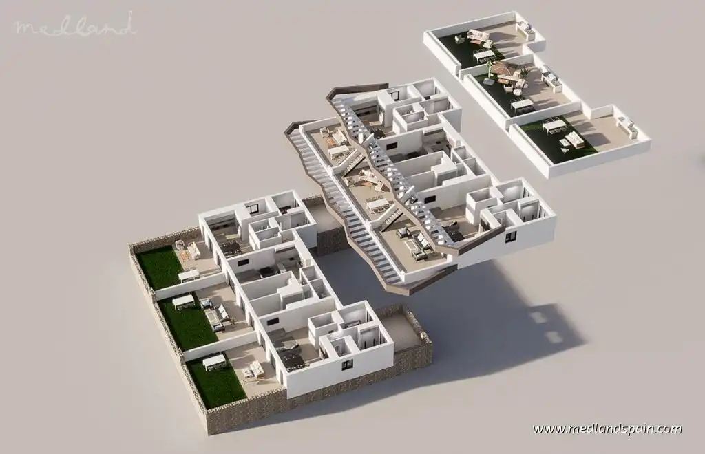 Apartment with pool for sale in Balcón de Finestrat - Terra Marina, imagen 8