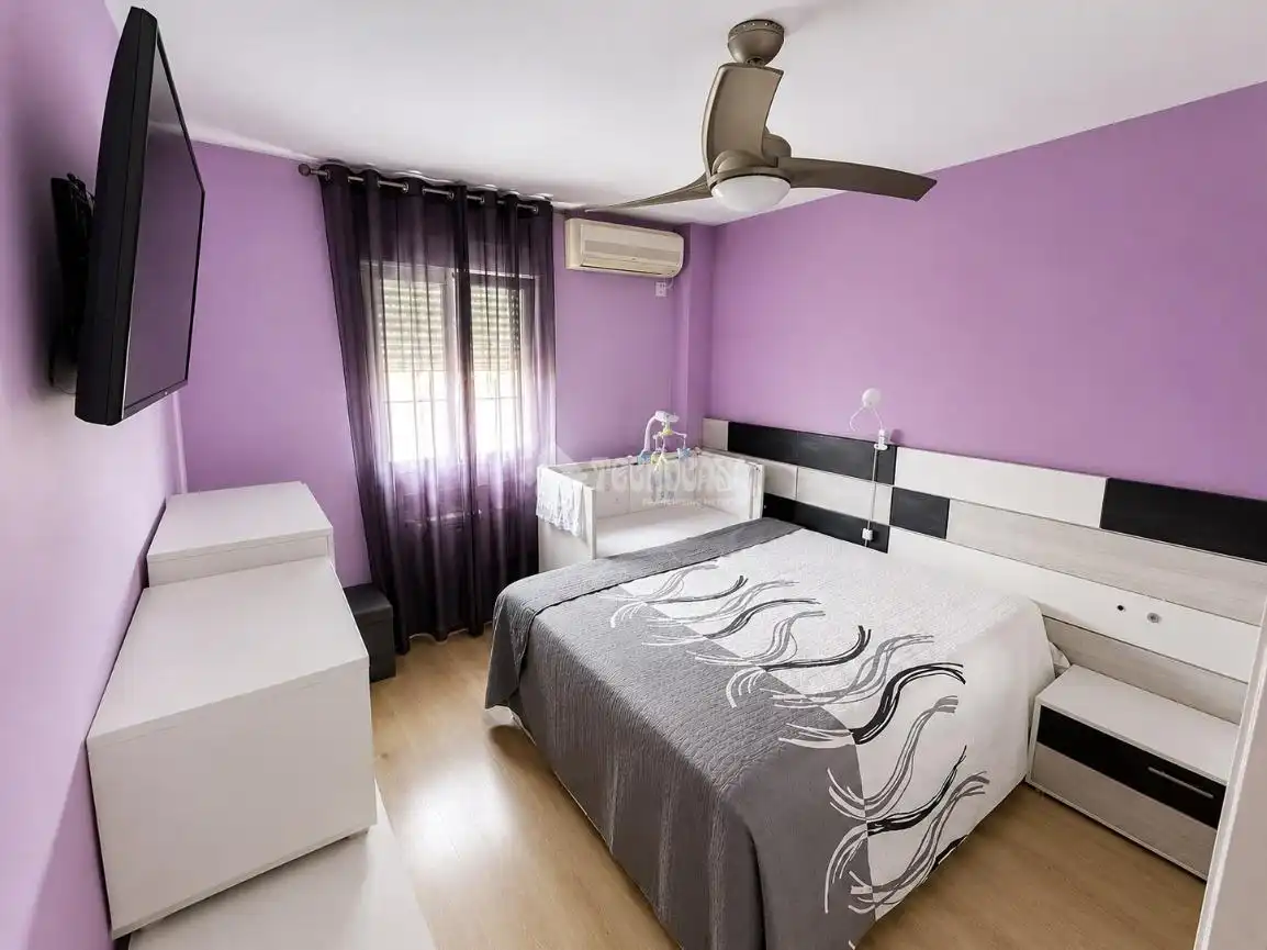 Bedroom of Flat for sale in Fuenlabrada  with Heating