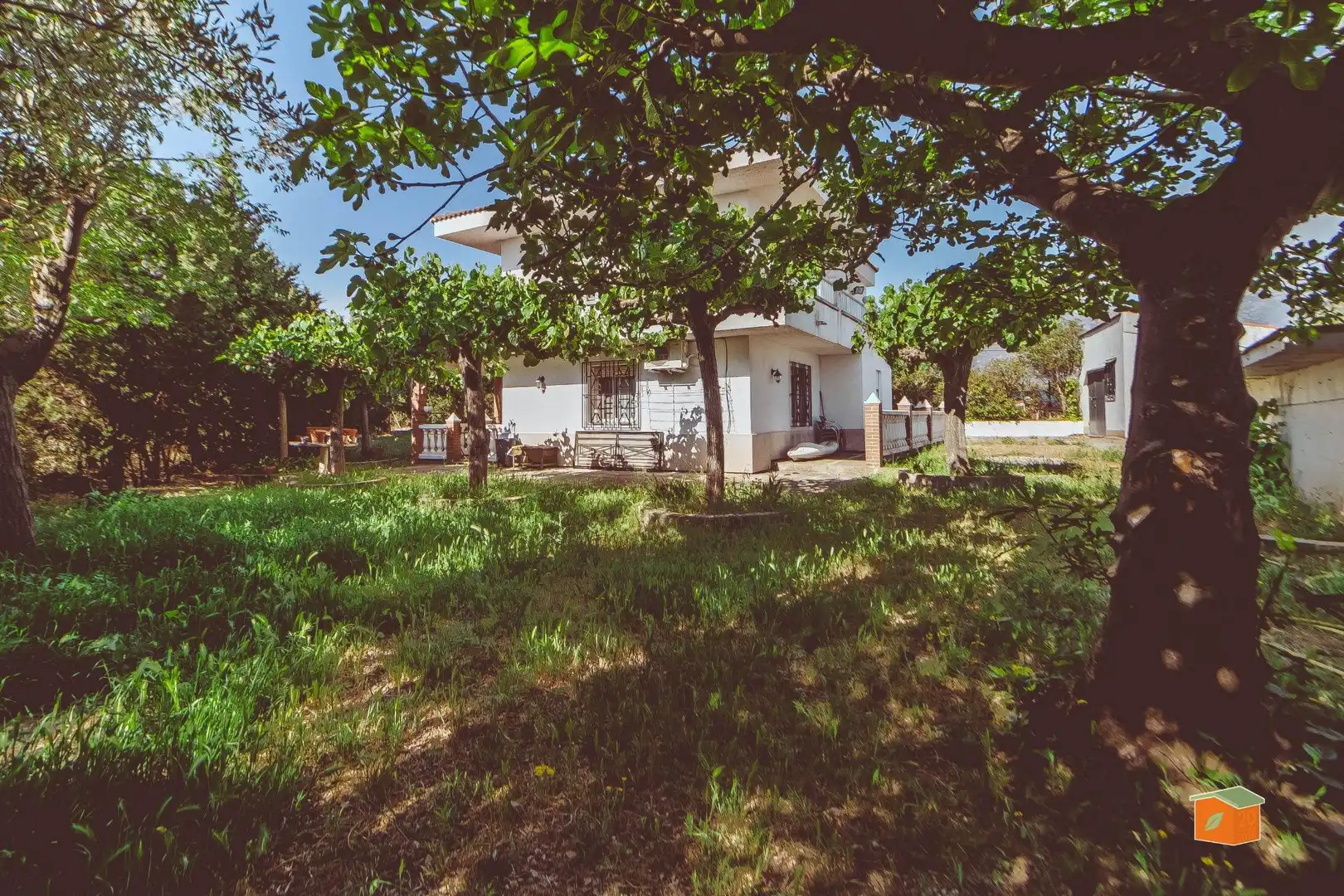 Garden of Houses for sale in Roquetes  with Air Conditioner, Parquet flooring and Swimming Pool