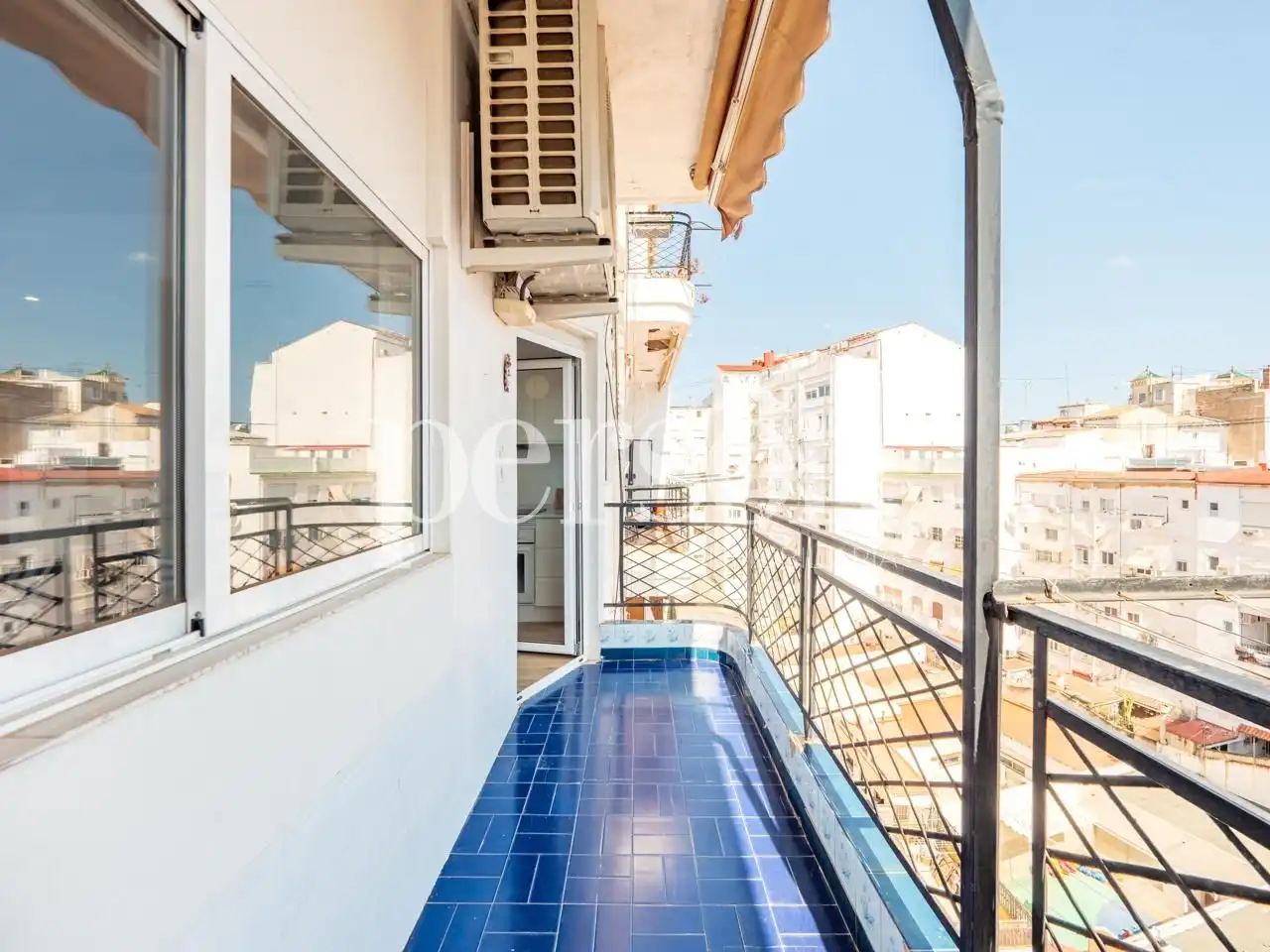 Terrasse von Wohnung zur Miete in Valencia mit Klimaanlage, Terrasse und Möbliert