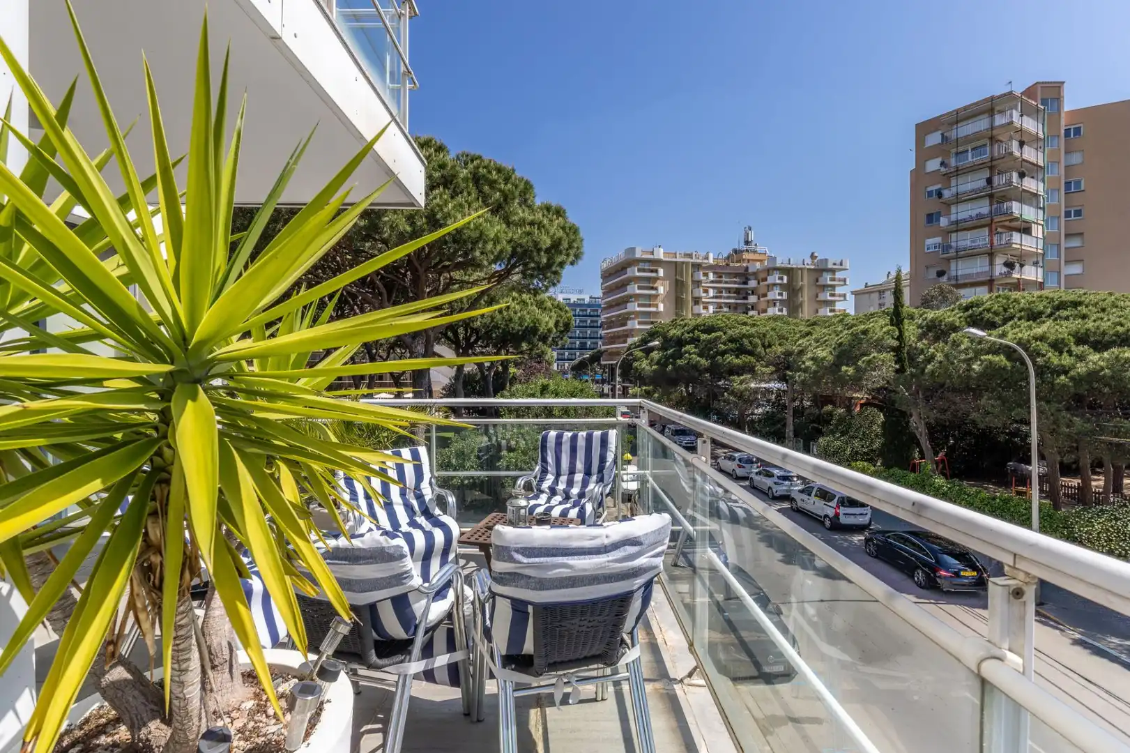 Terraza de Piso en venta en Blanes con Aire acondicionado, Calefacción y Jardín privado