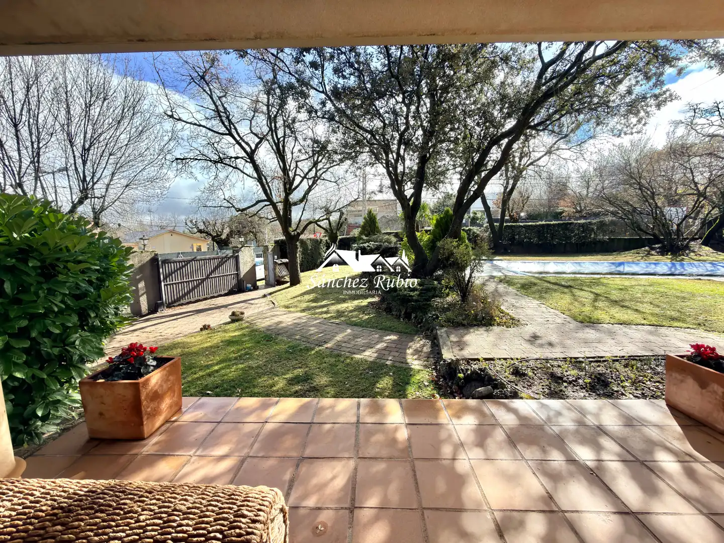 Jardí de Casa o xalet en venda en Galapagar amb Calefacció, Jardí privat i Terrassa