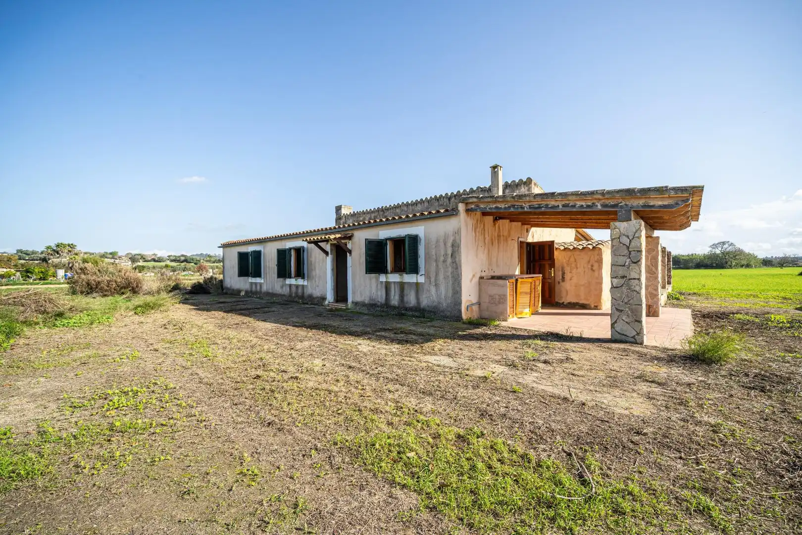 Vista exterior de Finca rústica en venda en Montuïri amb Calefacció, Jardí privat i Terrassa