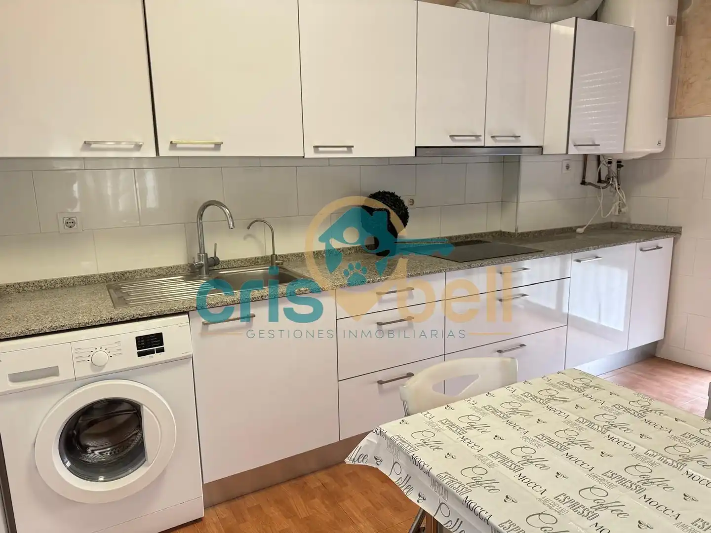 Cocina de Apartamento en venta en Lorca con Aire acondicionado, Parquet y Amueblado