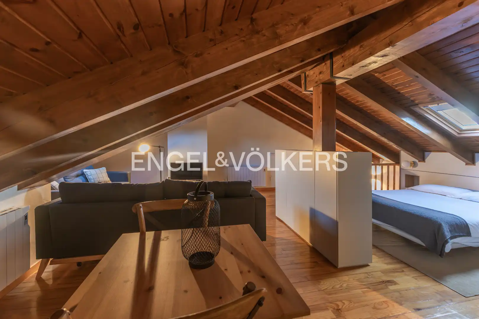 Sala de estar de Casa adosada en venta en Ger con Calefacción, Jardín privado y Parquet