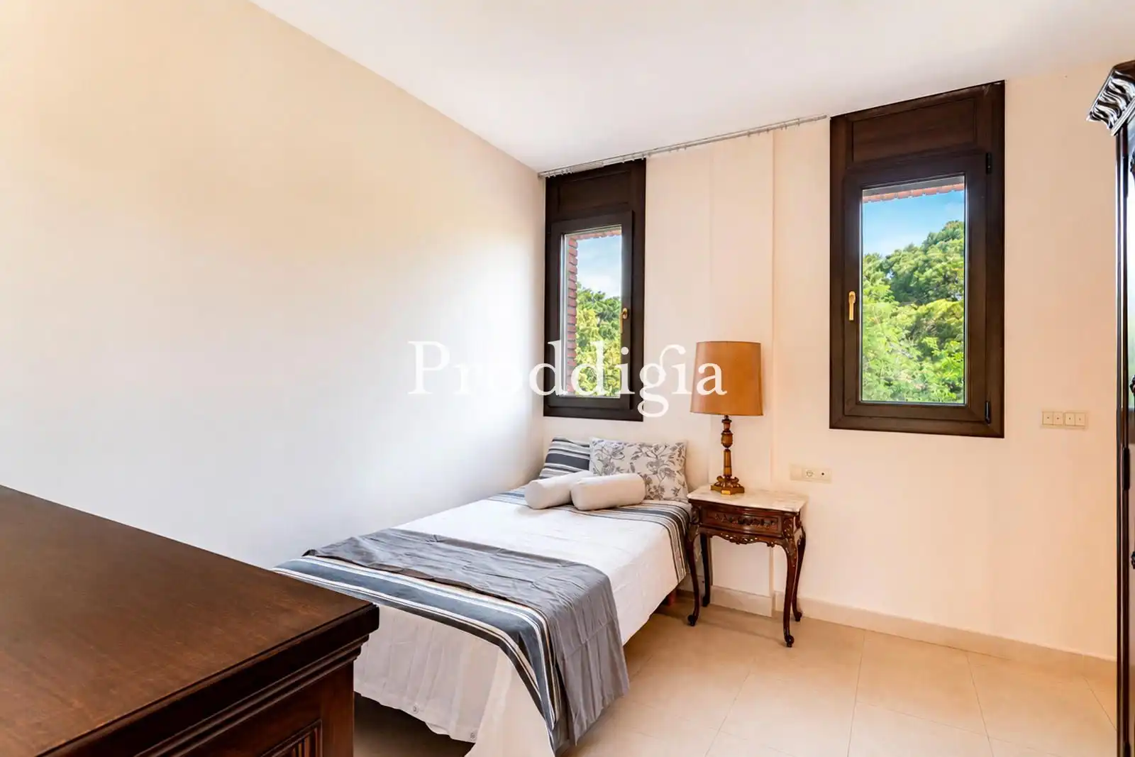Bedroom of Houses for rent in Sant Cugat del Vallès  with Air Conditioner, Heating and Terrace