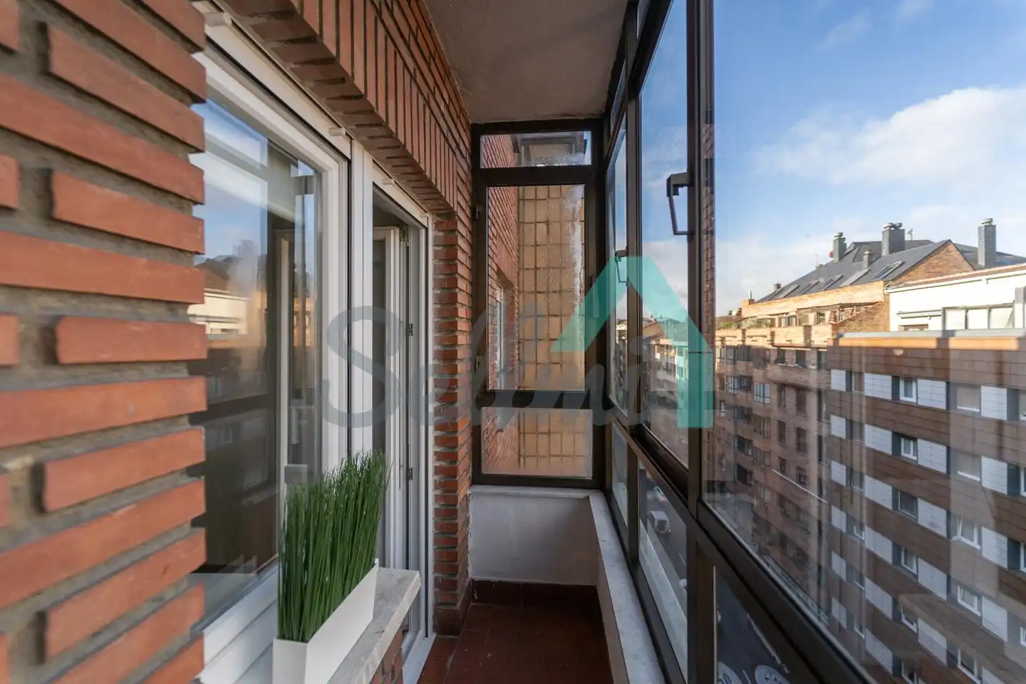 Terrasse von Wohnung zur untervermieten in Oviedo  mit Heizung, Parkett und Terrasse