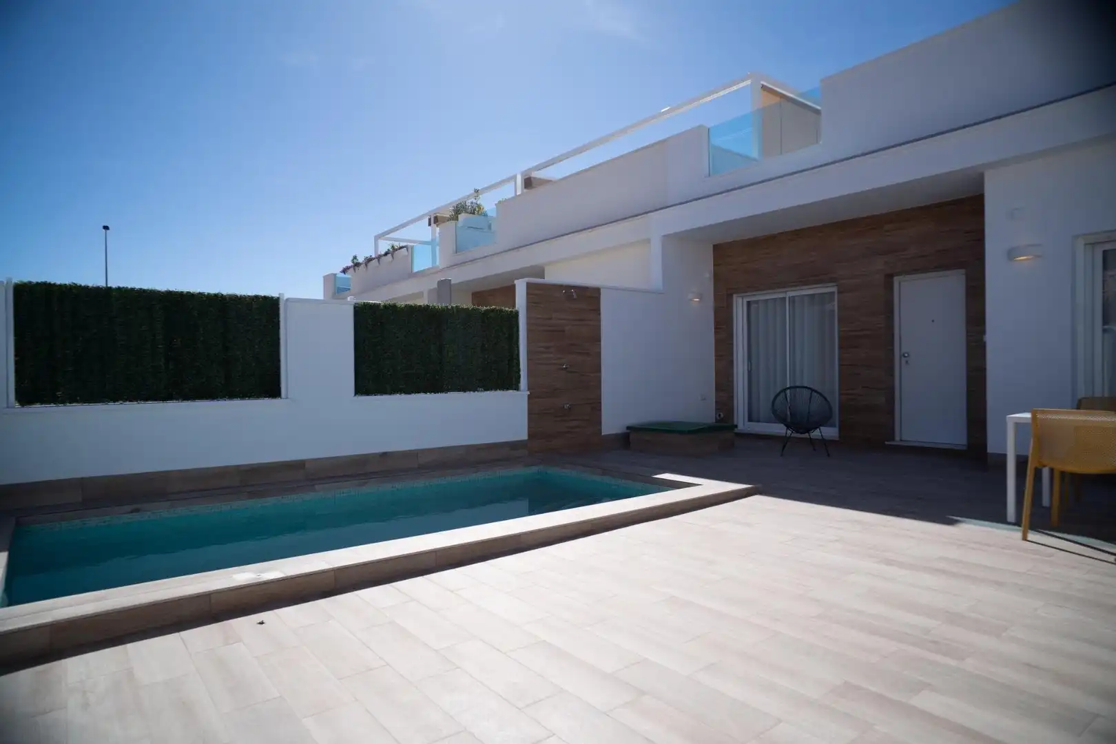 Schwimmbecken von Country house zum Verkauf in San Javier mit Klimaanlage, Privatgarten und Terrasse