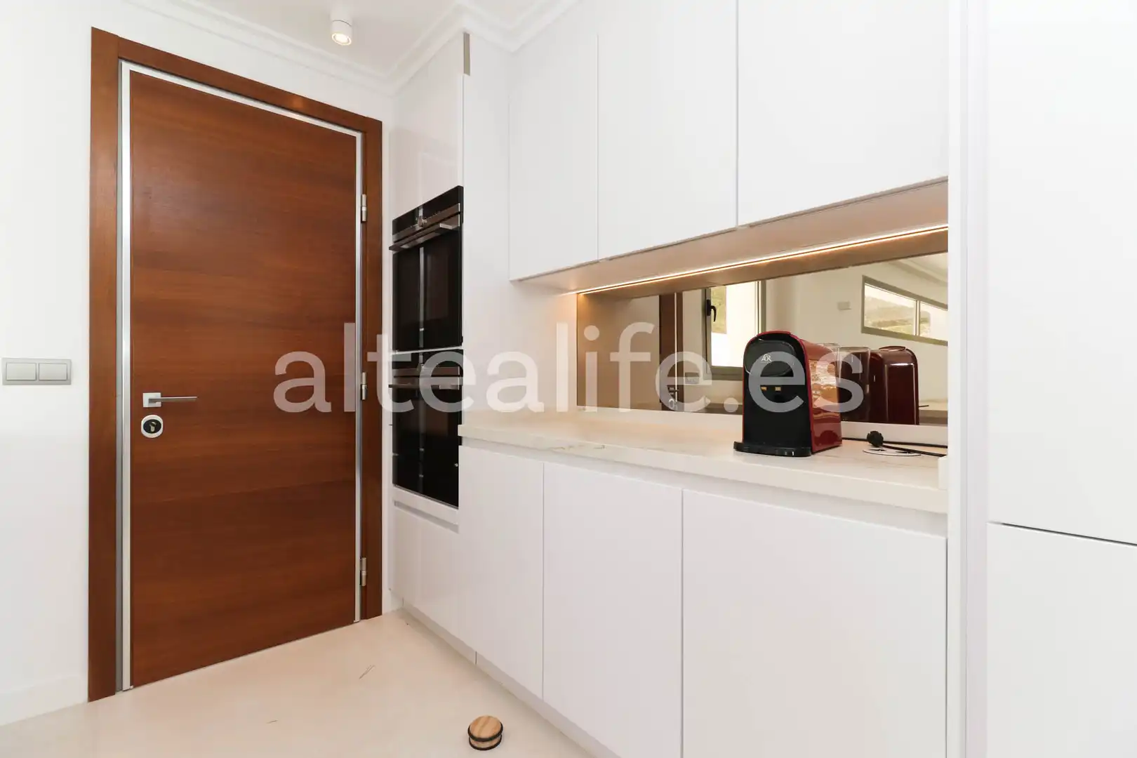 Cocina de Casa o chalet en venta en Altea con Aire acondicionado, Jardín privado y Terraza