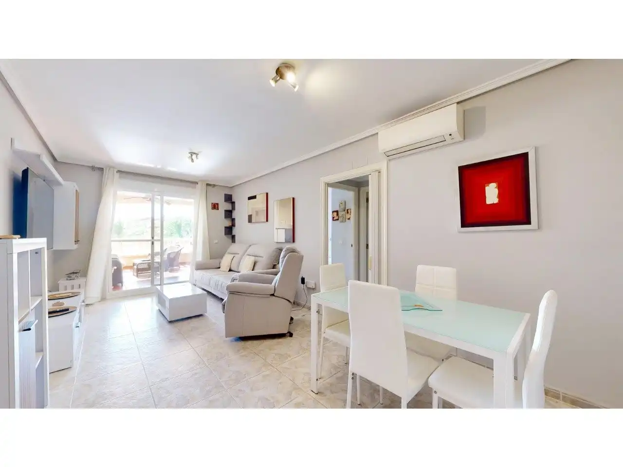 Exterior view of Flat for sale in Cullera  with Air Conditioner, Private garden and Terrace