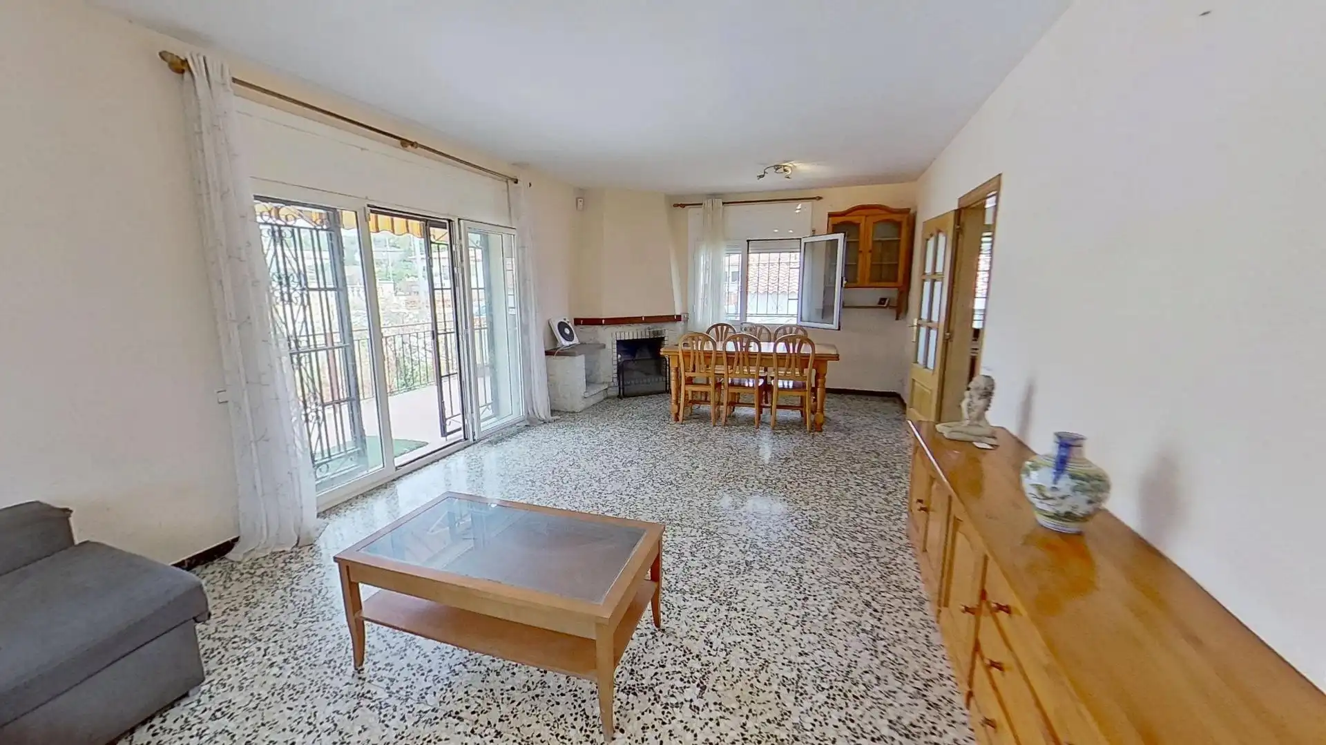 Sala d'estar de Casa o xalet en venda en Piera amb Calefacció i Balcó