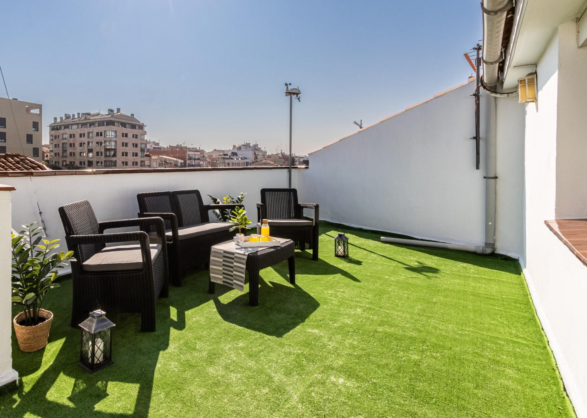 Terrace of Duplex for sale in Sabadell  with Air Conditioner, Heating and Terrace