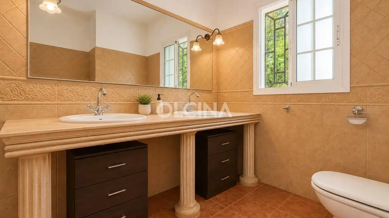 Baño de Casa o chalet en venta en Muro de Alcoy con Aire acondicionado, Calefacción y Terraza